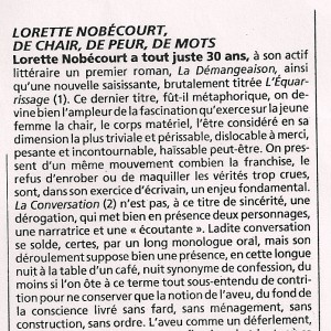 La Croix, 26 avril 1998