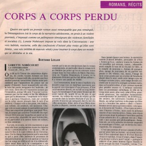 La Quizaine Littéraire, 1er avril 1998