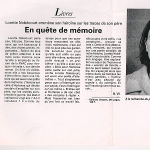 La Voix du Nord, 20 oct 1999