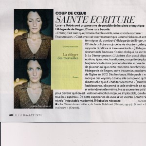 Elle, juillet 2013