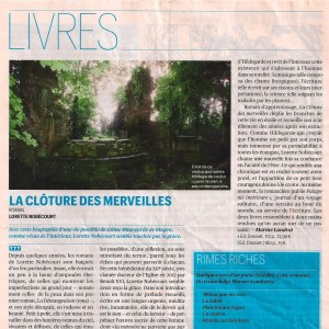 Télérama, mai 2013