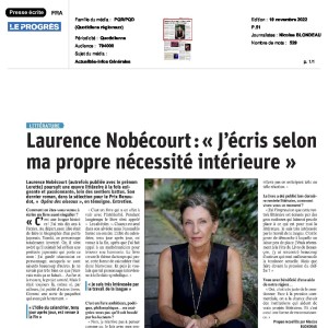 Le Progrès, 19 nov 2022