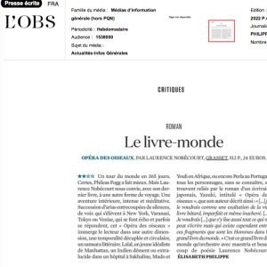 L'Obs, 2 nov 2022