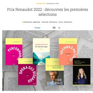 Séléction Renaudot